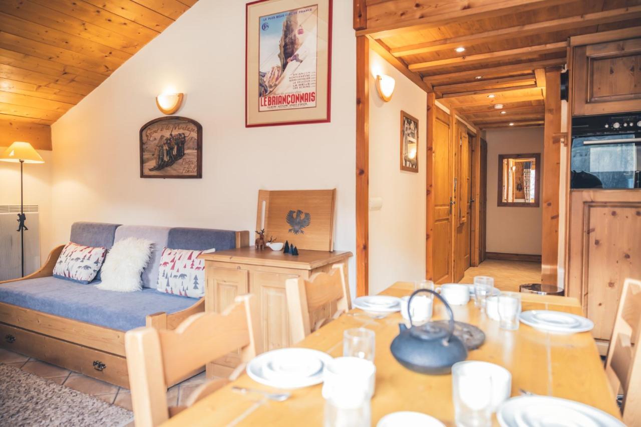Le Serre D'Or, Grand Appartement Au Pied Des Pistes De Ski Saint-Chaffrey Exterior foto